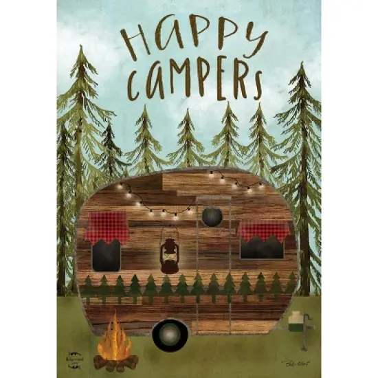 Briarwood Lane Spring Garden Flag 12x18 For Outdoor Happy Campsite For Spring Garden Flag Flags For Outside image {4}