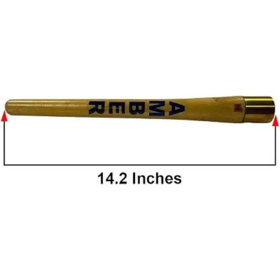 Amber Fight Gear Willow Grip Cone Elevate Your Cricket Game with Precision, Durability & Effortless Application, Perfect Grip Every Time, 14.2 inch image {3}