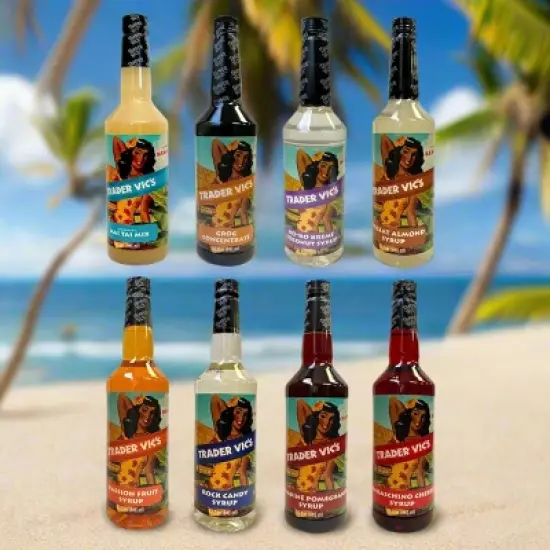 Trader Vic's Pomegranate Grenadine Syrup for Cocktail Mixes, Mocktails, & Drinks 32 Fl. Oz. / 946 Ml. image {6}