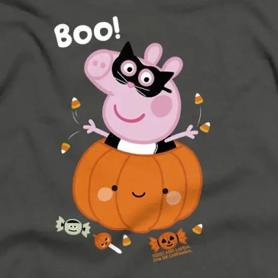 Toddler Boys' Peppa Pig Pumpkin T-Shirt image {1}