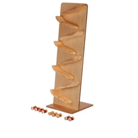 Remley Kids Wooden Train Roller with 2 Trains included image {3}