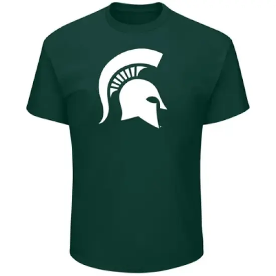 NCAA Michigan State Spartans Men's Big and Tall Logo Short Sleeve T-Shirt
 image {3}