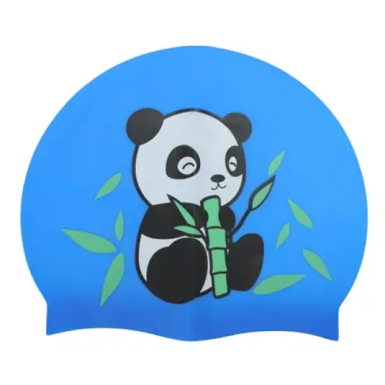 Unique Bargains Kid's Silicone Animal Swim Cap 1 Pc image {7}