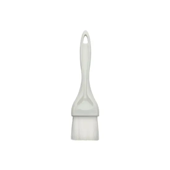 Winco Pastry Brush, Plastic Handle, Nylon Bristle, White image {2}
