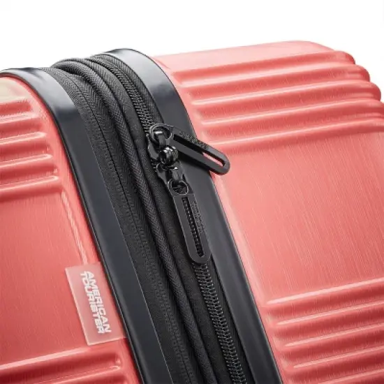 American Tourister NXT Checkered Hardside Carry On Spinner Suitcase image {8}