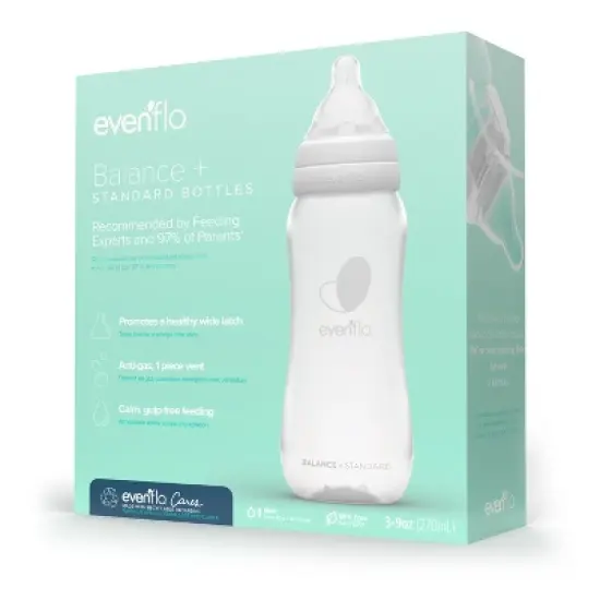 Evenflo Balance Standard-Neck Anti-Colic Baby Bottles - 9oz image {9}