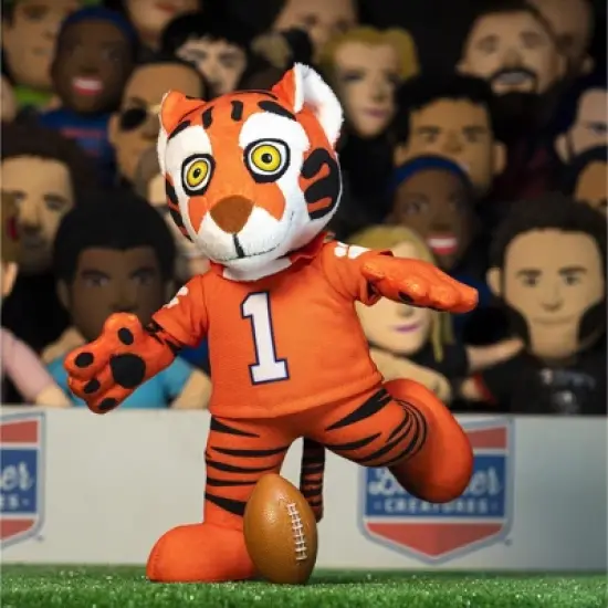 Bleacher Creatures Clemson Tigers "The Tiger" 10" Mascot Plush Figure image {6}