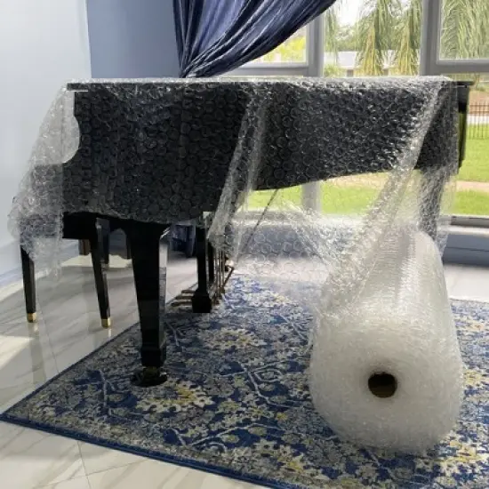 UBMOVE Bubble Cushioning Wrap Roll - 48" Wide x 65 Ft Long with Large 1/2" Bubbles image {7}