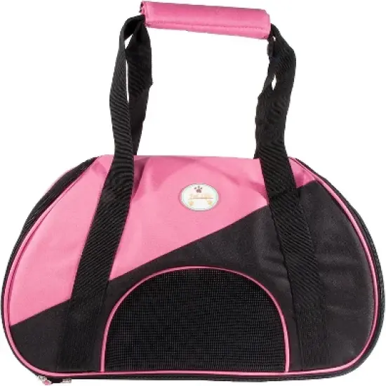 Pet Life Airline Approved Zip-N-Go Contoured Pet Carrier image {2}