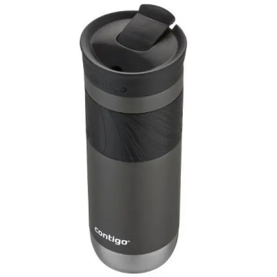 Contigo Byron 2.0 Stainless Steel Travel Mug with SNAPSEAL Lid and Grip, 20 oz, Sake & Blue Corn, 2-Pack image {2}