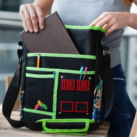Crowded Coop, LLC Gauntlet 14" Arcade Messenger Bag image {4}