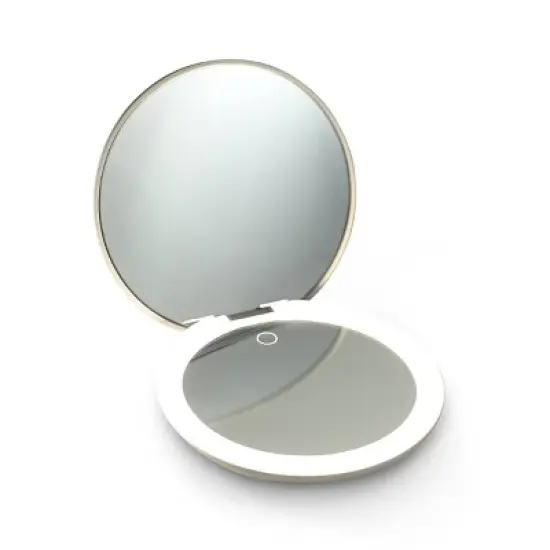 Ilios Lighting Rechargeable LED Compact Makeup Mirror image {8}