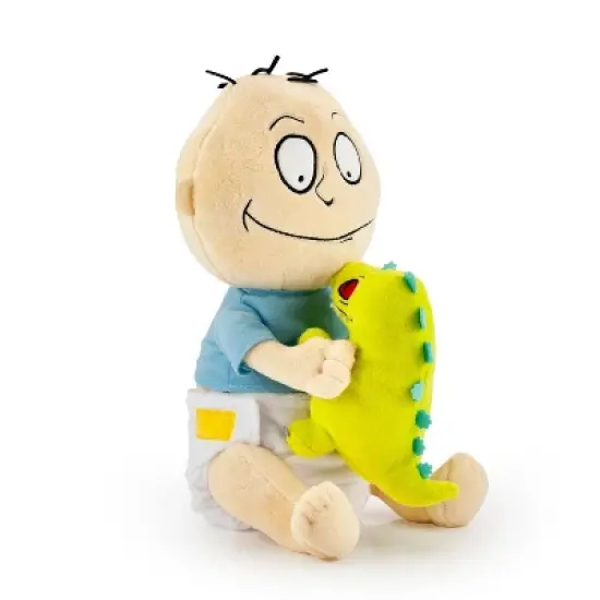 Comic Images Nickelodeon Rugrats Tommy Pickles and Reptar Stuffed Plush Toy, 12" image {1}
