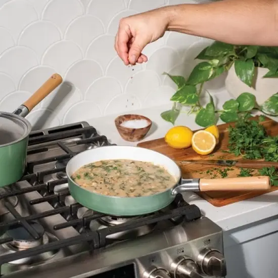 Nordic Ware Cardamom&trade; Ceramic Nonstick 10 Inch Skillet image {4}