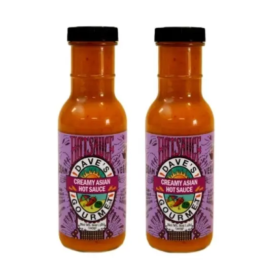 Dave's Gourmet Creamy Asian Hot Sauce 8 FL. Oz. / 227 G. (Pack of 2) image {9}