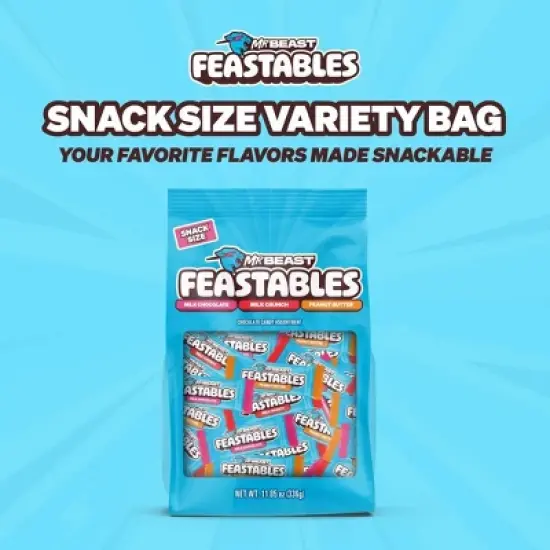 Feastables MrBeast Chocolates Variety Pack - 11.85oz/28ct image {2}