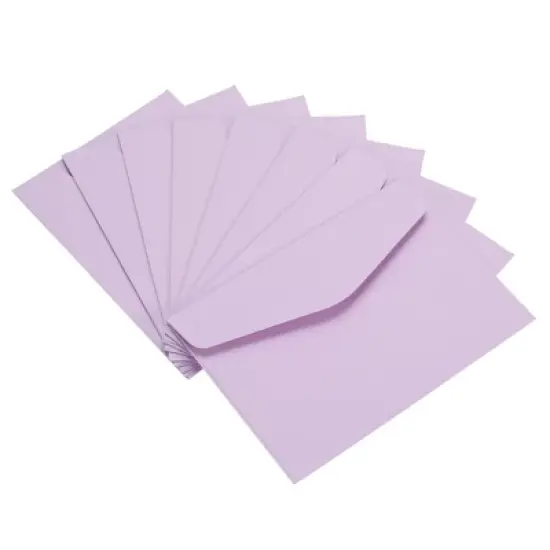 Unique Bargains Greeting Notes Party Paper Blank Business Card Holder Mini Envelopes image {6}