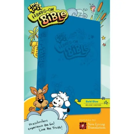 My First Hands-On Bible-NLT - by  New Living Translation (Leather Bound) image {1}