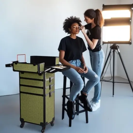 Byootique 2 Pack 2" Swivel Caster Wheels without Locking Brake for Makeup Case image {8}