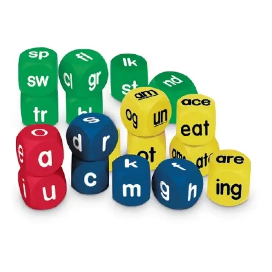 Learning Resources Phonics Cubes Class Set, Set of 18, Ages 3+ image {2}