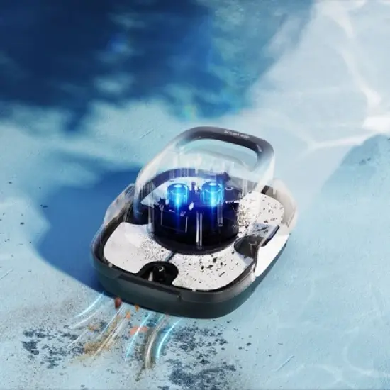 Aiper Scuba 800 Cordless Robotic Pool Vacuum - White & Gray image {3}