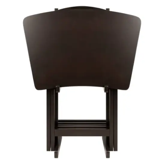 5pc Anila Fan Shape Snack Table Coffee - Winsome image {1}