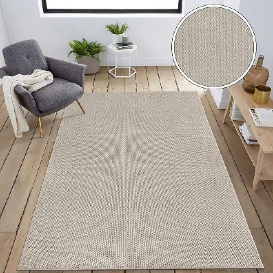 World Rug Gallery Solid Contemporary Indoor/Outdoor Area Rug image {6}