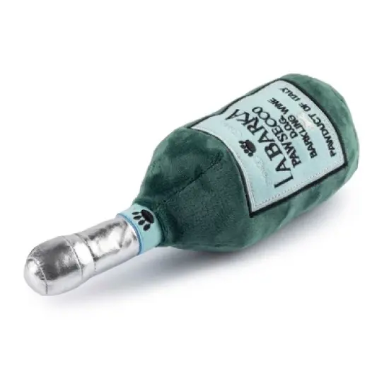 Haute Diggity Dog LaBarka Pawsecco Plush Dog Toy with Squeaker image {3}