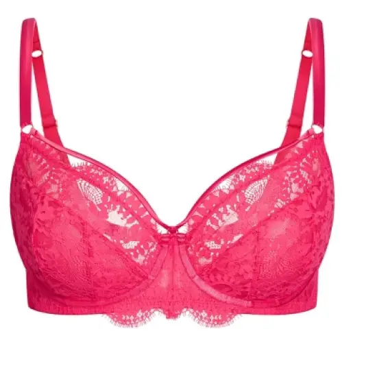 Women's Plus Size Delores Underwire Bra - raspberry | FOX & ROYAL image {1}