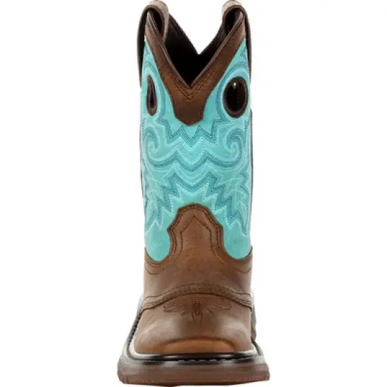 Rocky Toddler Girls Teal Original Ride FLX Western Boot image {2}