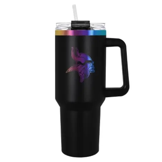 NFL Minnesota Vikings Black Radiance Colossus Travel Mug - 40oz image {4}