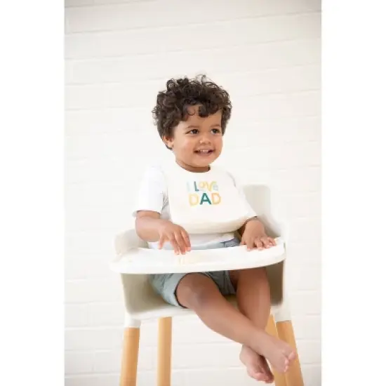 Bella Tunno I Love Dad Wonder Bib image {1}