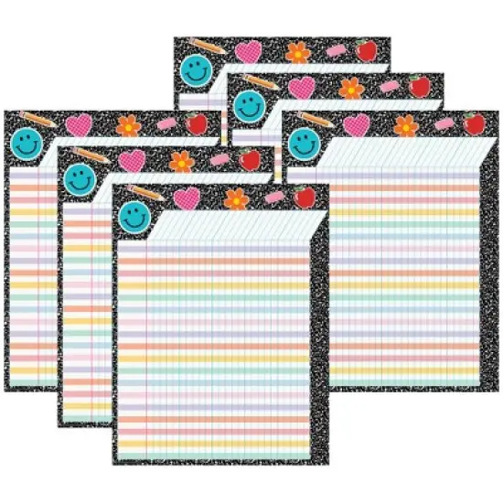 Teacher Created Resources&reg; Cool for School Incentive Chart, 17" x 22", Pack of 6 image {2}