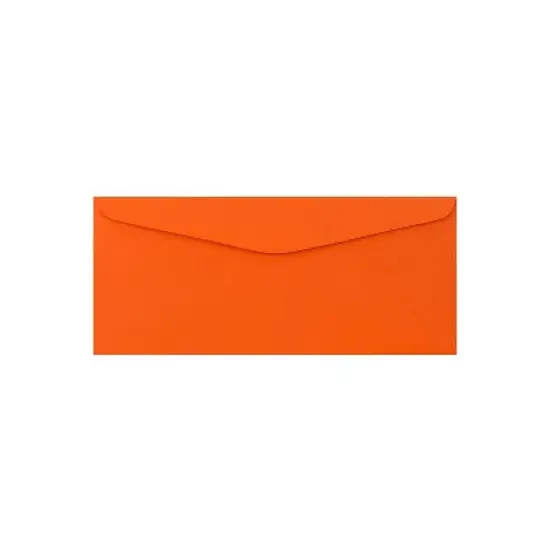 JAM Paper #9 Business Colored Envelopes 3.875 x 8.875 Orange Recycled 1532899 image {2}