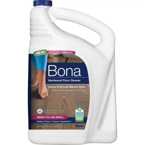 Bona Cleaning Products Mop Refill Wood Surface Multi Purpose Floor Cleaner - 128oz image {11}