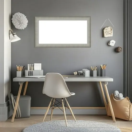 Amanti Art Elegant Brushed Bronze Narrow Framed Dry Erase Magnetic Board image {8}