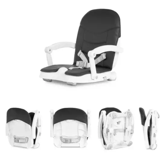 Dream On Me Munch N Go Booster Seat, Lightweight Compact Fold Travel Booster Seat, 3-in-1 Convertible, Three Level Height and Tray Adjustment image {9}