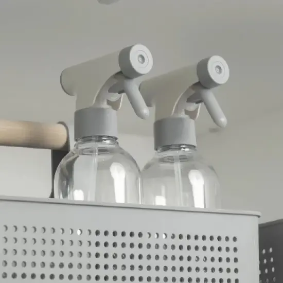 OU Reusable Cleaning Spray Bottle - 16 oz, Adjustable Nozzle & Safety Lock, Multipurpose for Cleaning, Plant Care & Hair image {6}