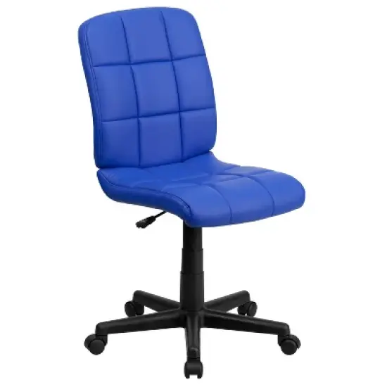 Emma and Oliver Mid-Back Quilted Vinyl Swivel Task Office Chair image {13}