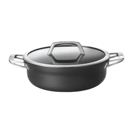 ZWILLING Motion Hard Anodized 4-qt Aluminum Nonstick Chef's Pan image {4}
