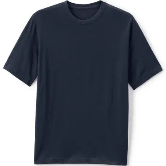 Lands' End School Uniform Men's Short Sleeve Essential T-shirt image {5}