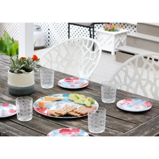 C&F Home 14" Patriotic "Freedom Hope Love" Serving Platter - Independence Day image {3}