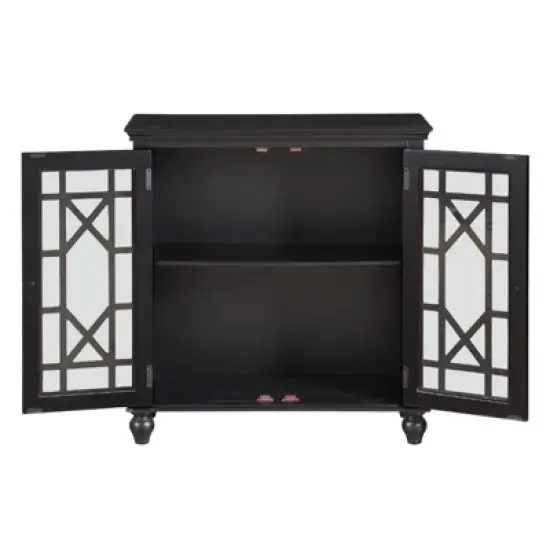 Eliza Wood Sideboard in Antique Black - Lexicon image {2}