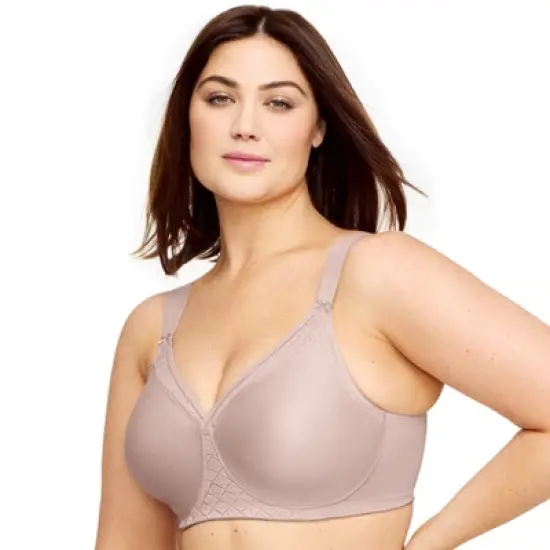 Glamorise Womens MagicLift Seamless T-Shirt Wirefree Bra 1080 Taupe image {2}