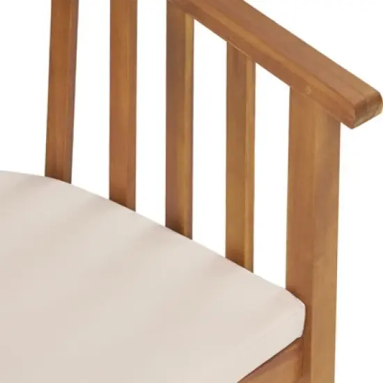 Syemin Outdoor Patio Seating Sets, Unique Design, Ideal for Conversations, Perfect for Gardens and Living Spaces, Beige, 23.75"*24.5"*31.5" image {3}