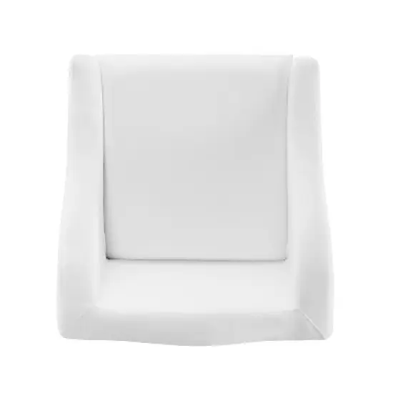 Dillon Metal Counter Height Barstool Textured Silver/White - Hillsdale Furniture image {7}