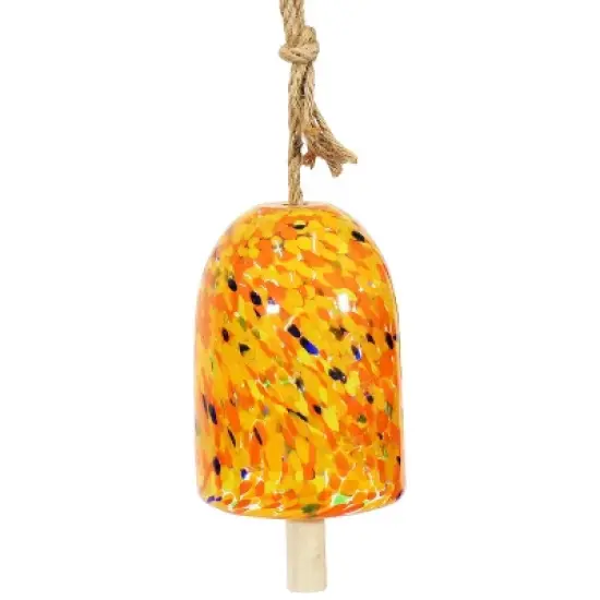Sunnydaze Outdoor Natural Melody Glass Wind Bell Chime image {10}