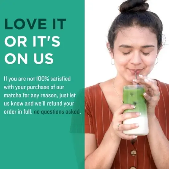 Jade Leaf Organic Japanese Matcha Latte Mix - 5.3oz image {8}