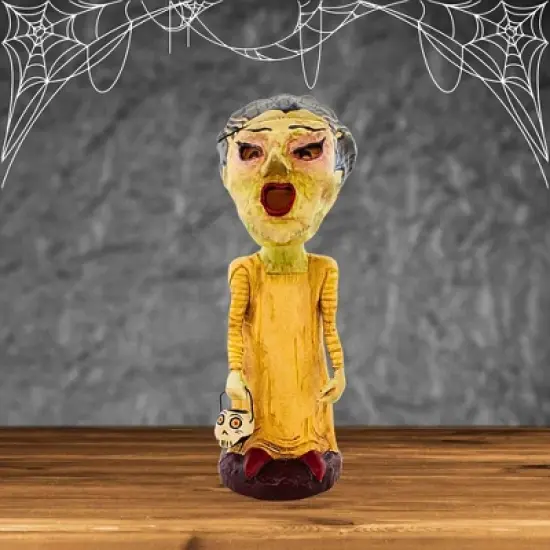 Jorge De Rojas 9.25 In Bridezilla Halloween Figurine , Lightweight Halloween Decor Halloween Skull (1PC) image {1}