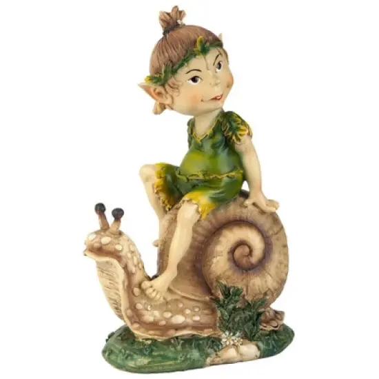 Design Toscano Pixie Pete Elfin Gnome Garden Statue image {4}